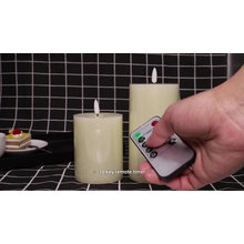 Flameless Moving Wick LED  Candle